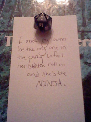 Illustration for article titled RPG Dice Shaming, Part 2